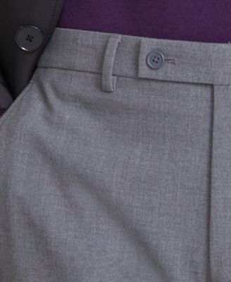 Men's Slim-Fit Solid Dress Pants