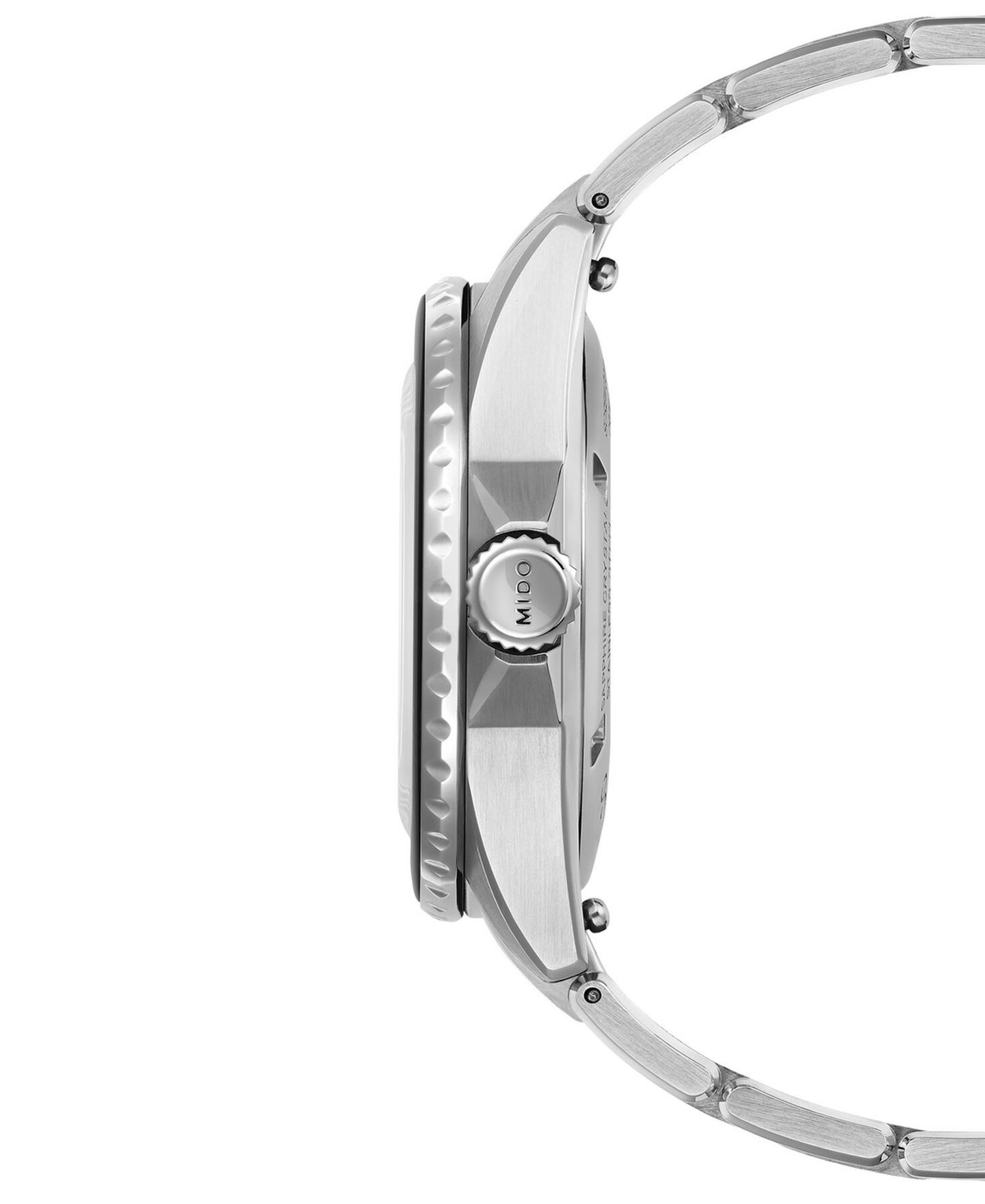 Женские часы Mido Swiss Automatic Ocean Star Stainless Steel Bracelet Watch 37mm — фото 3