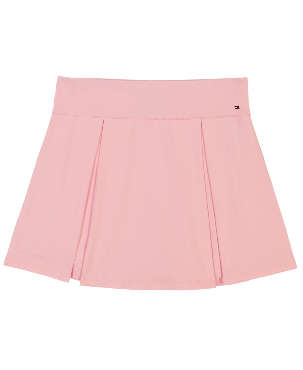 Shop Tommy Hilfiger Little Girls Pleaded Skorts In Medium Pink