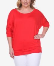 Best 25+ Deals for Plus Size Red Tops