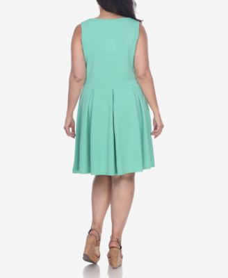 Plus Size Crystal Dress