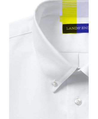 Men's Long Sleeve Solid Oxford Dress Shirt
