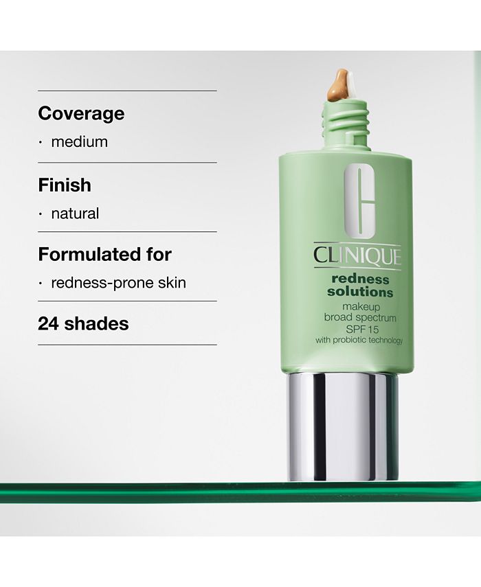 Clinique Redness Solutions Makeup Broad Spectrum SPF 15 With Probiotic
