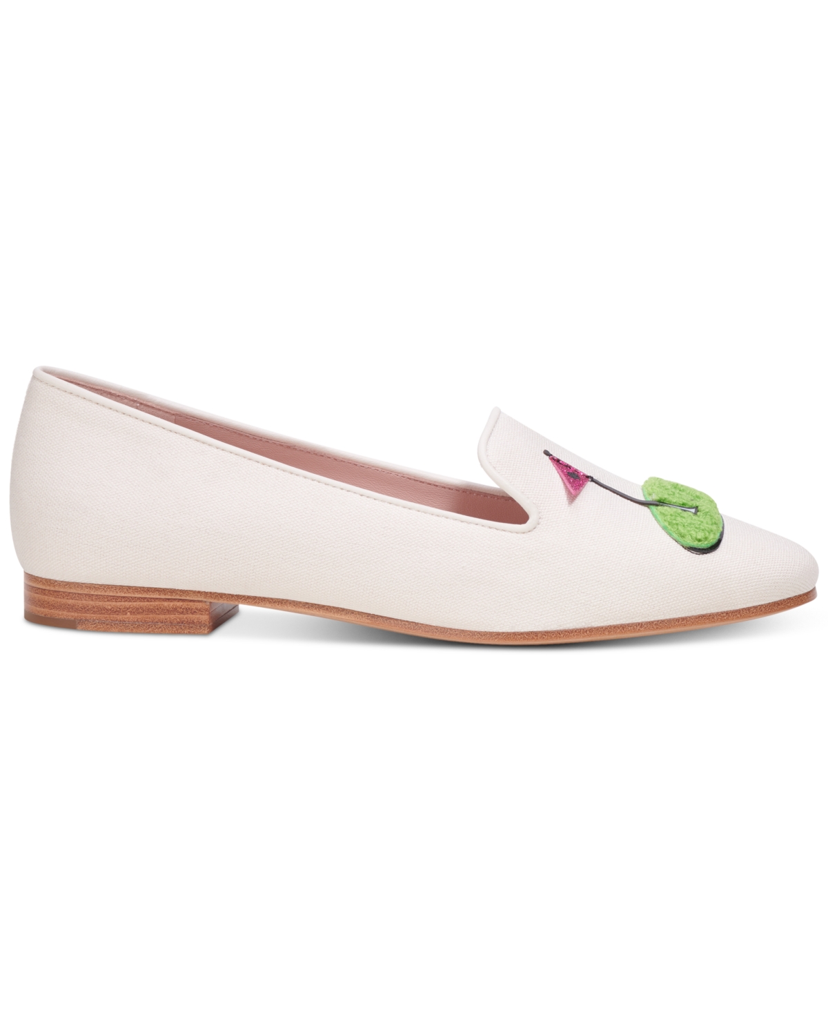Shop Kate Spade Women's Lounge Golf Loafer Flats In Cream