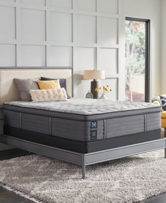 CLOSEOUT! Posturepedic Castlewood 14" Medium Euro Pillowtop Mattress-Queen