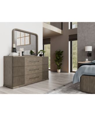 Frandlyn 3-Pc. King Bedroom Set (Bed, Dresser & Stone Top Nightstand)