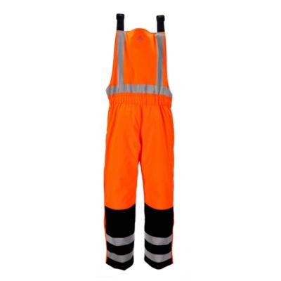 Men's Hi Vis Insulated Softshell High-Bib Overalls, -20&deg;F (-29&deg;C)