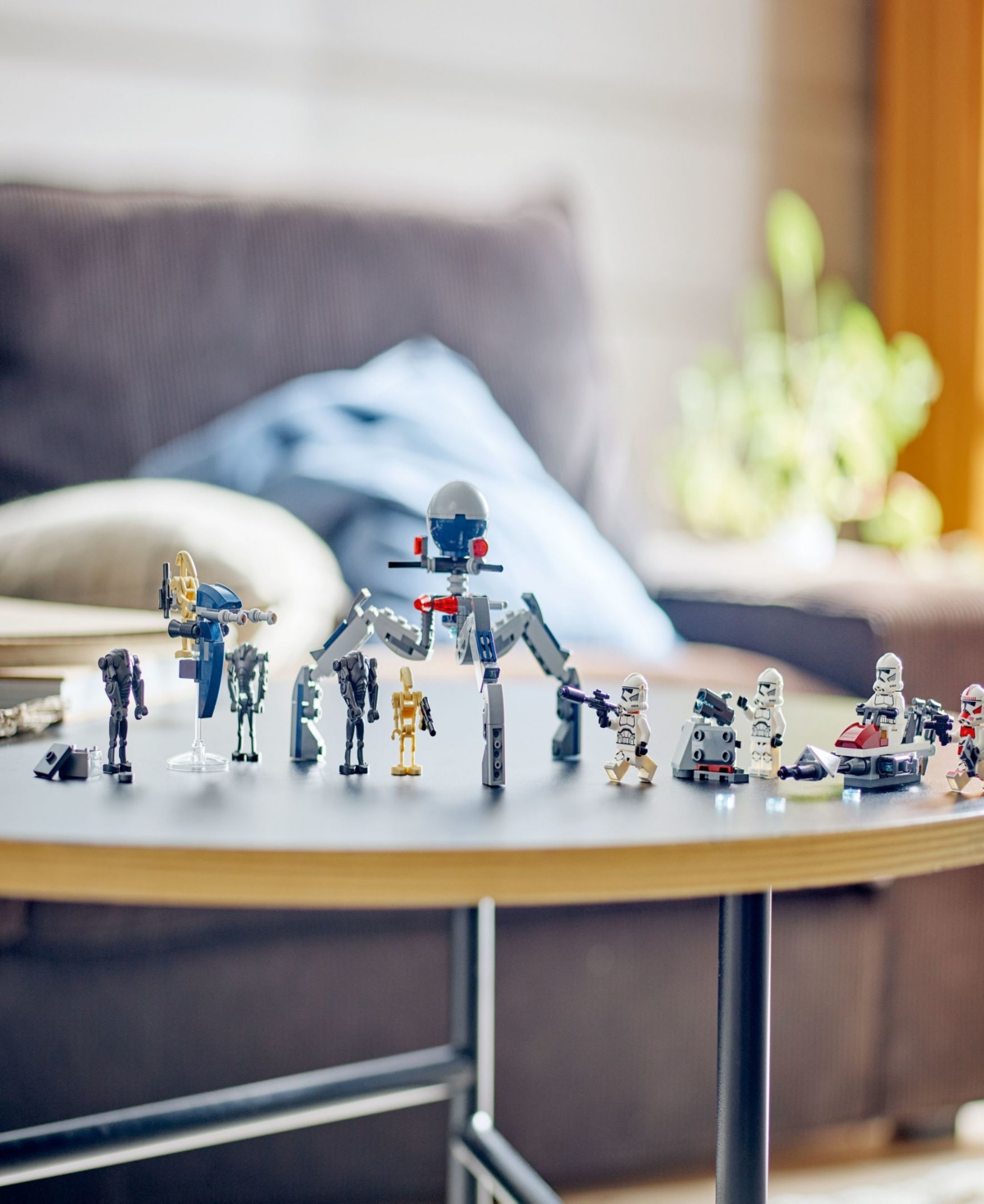 Lego Star Wars Clone Trooper Battle Droid Battle Pack 75372 Building Set, 215 Pieces In Multicolor
