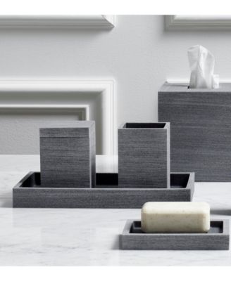 Dune Textured Resin Wastebasket