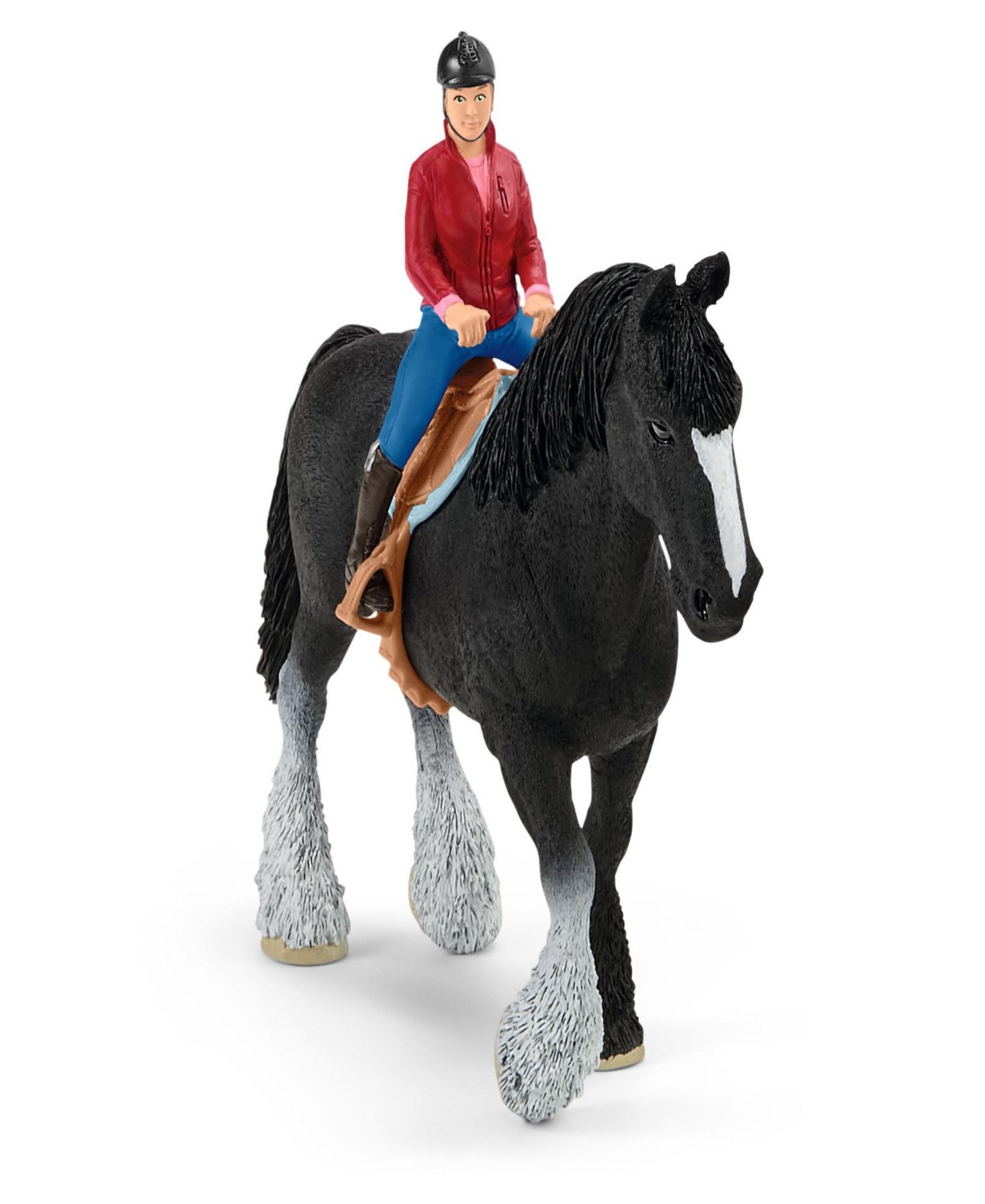 Детские фигурки Schleich Farm World Horse Stable Hayloft with Hoist 31-Piece Playset, Ages 3+ — фото 3