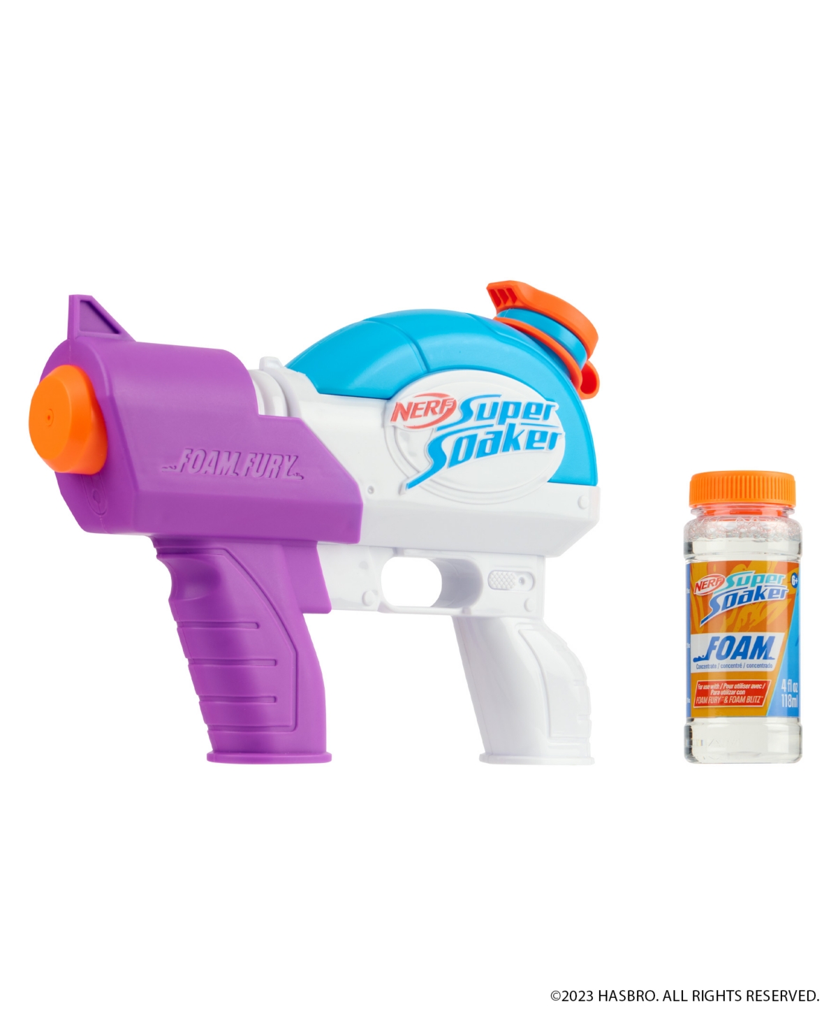 Nerf Super Soaker Foam Fury Blaster By Wowwee In Multicolor