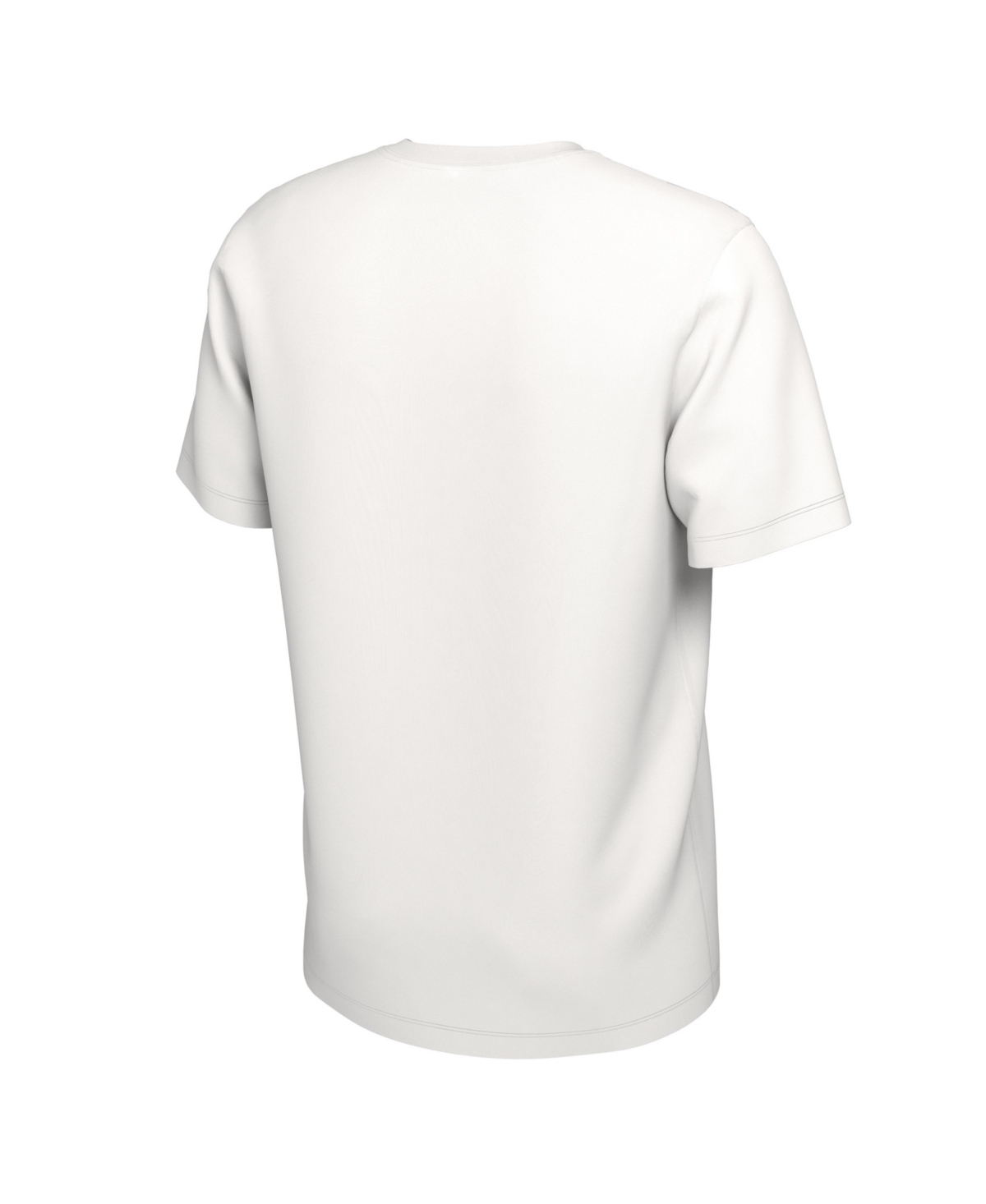 Shop Nike Men's  White Duke Blue Devils 2024 On Court Bench T-shirt
