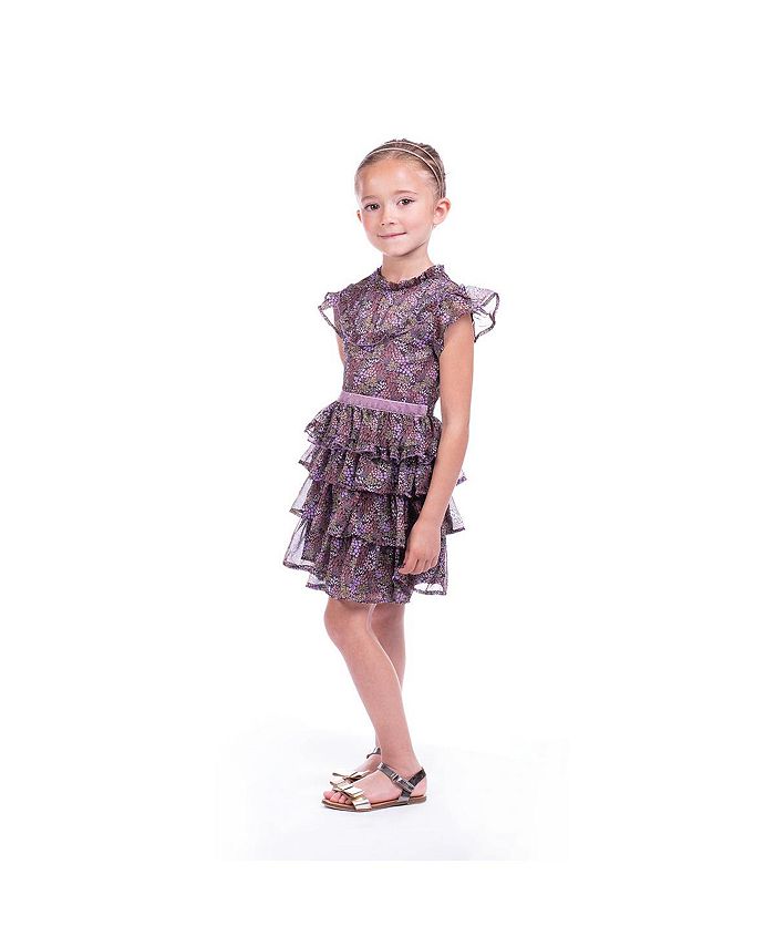 IMOGA Collection Toddler, Child Serenity Floral Printed Chiffon Woven ...