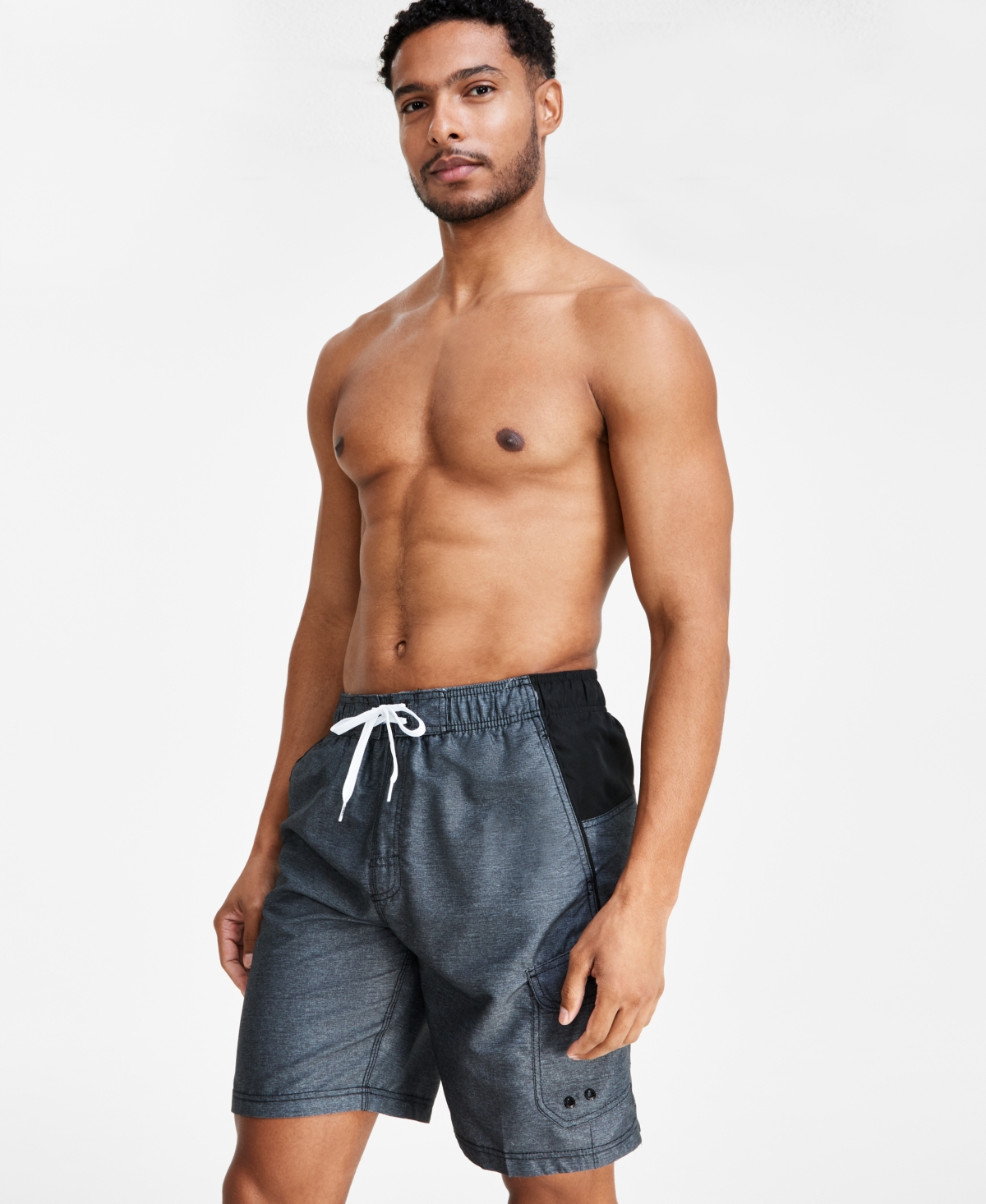 Men's Marina Sport VaporPLUS 9" Swim Trunks - Peacoat/Palace Blue
