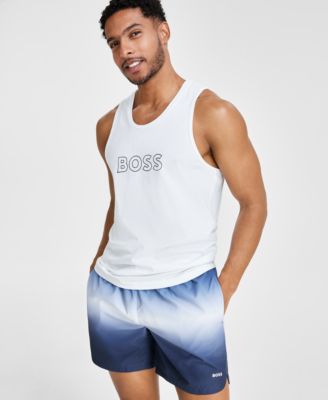 Hugo Boss - Men's Beach Logo Tank Top