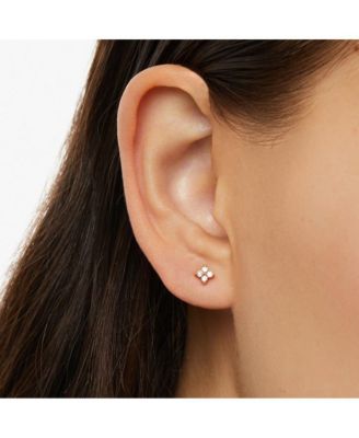 Gold Stud Earrings - Debbie