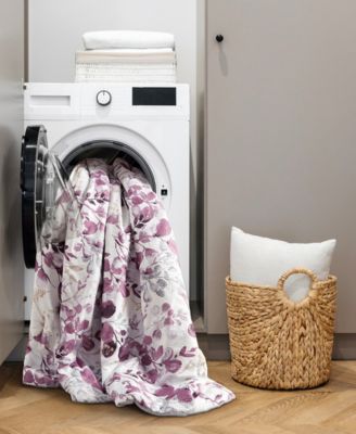 Gabby Reversible Floral Botanical Seersucker 3-Pc. Comforter Set, Full/Queen