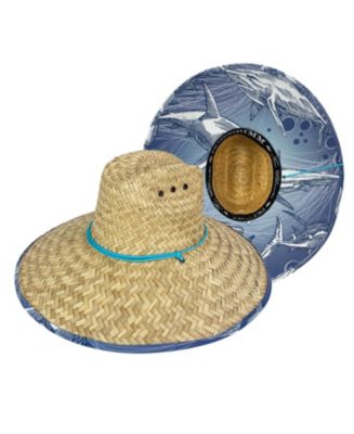 Peter Grimm Shark Straw Lifeguard Hat - Macy's