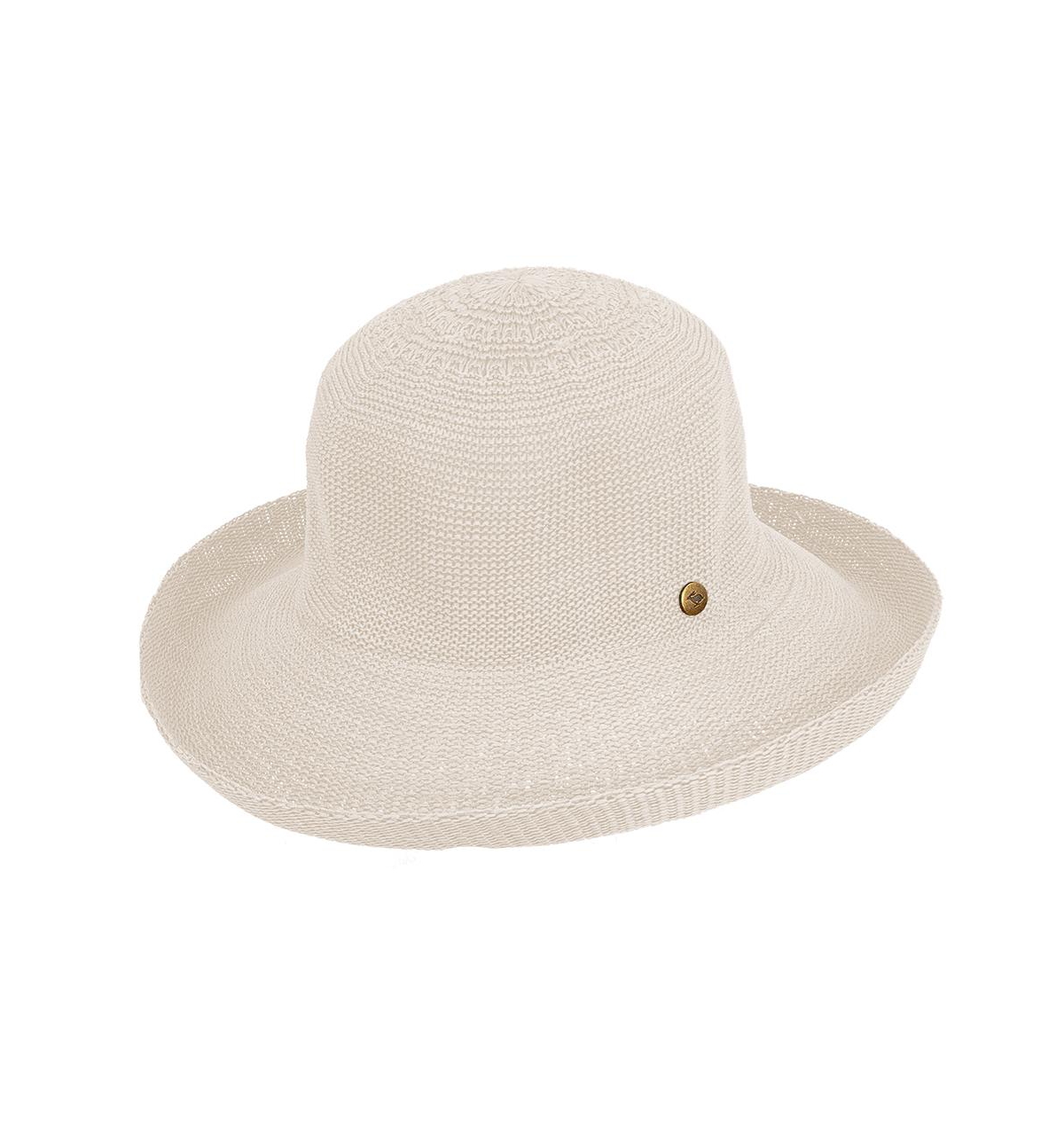 Priscilla Polyester Sun Hat - Ivory