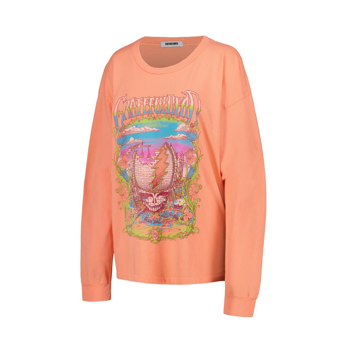 Женская футболка Daydreamer Coral The Grateful Dead Merch Long Sleeve — фото 2