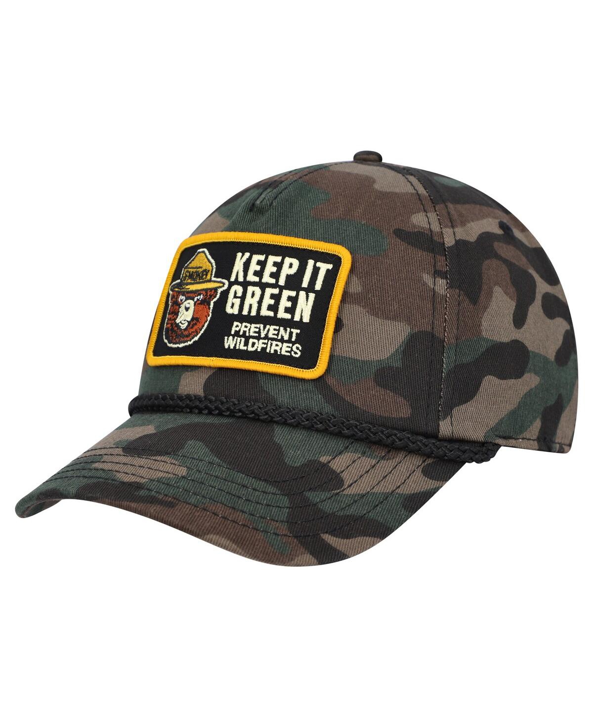 American Needle Smokey The Bear Camo Hat In Camo, Men's At Urban Outfitters
