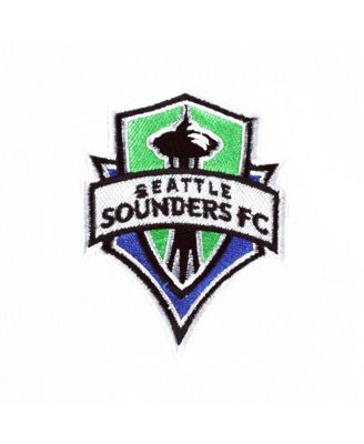 Men's Blue Seattle Sounders FC Logo Pullover Sweatshirt