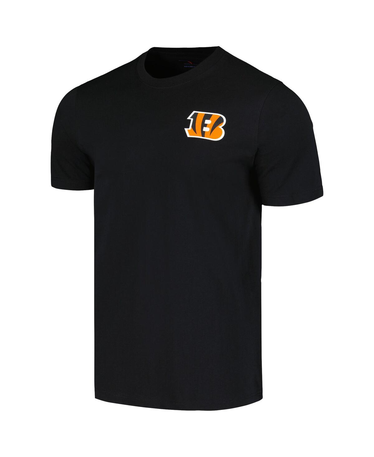 Shop Margaritaville Men's  Black Cincinnati Bengals Licensed To Chill T-shirt