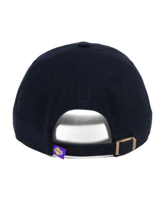 Men's Los Angeles Lakers Clean Up Hat - Black