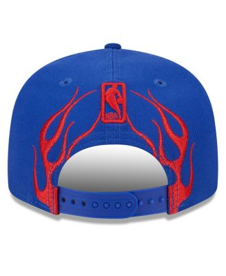 Men's Royal Philadelphia 76ers 2024 NBA All-Star Game Rally Drive Flames 9FIFTY Snapback Hat