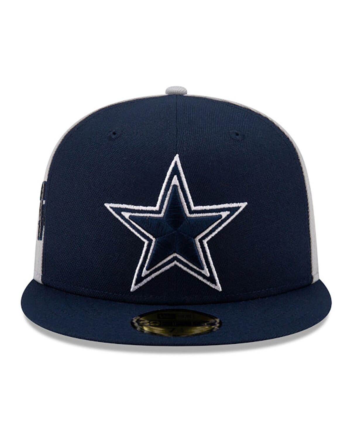 Shop New Era Men's  Navy Dallas Cowboys Gameday 59fifty Fitted Hat