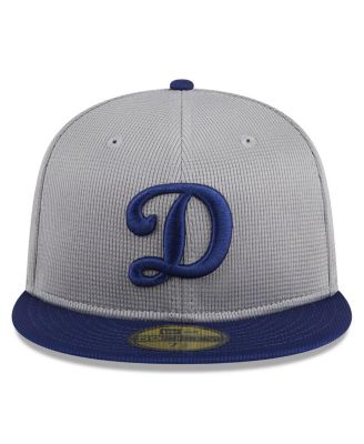 Men's Gray Los Angeles Dodgers 2024 Batting Practice 59FIFTY Fitted Hat