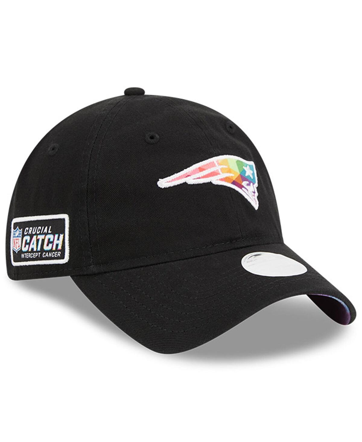 New Era Women's  Black New England Patriots 2023 Nfl Crucial Catch 9twenty Adjustable Hat