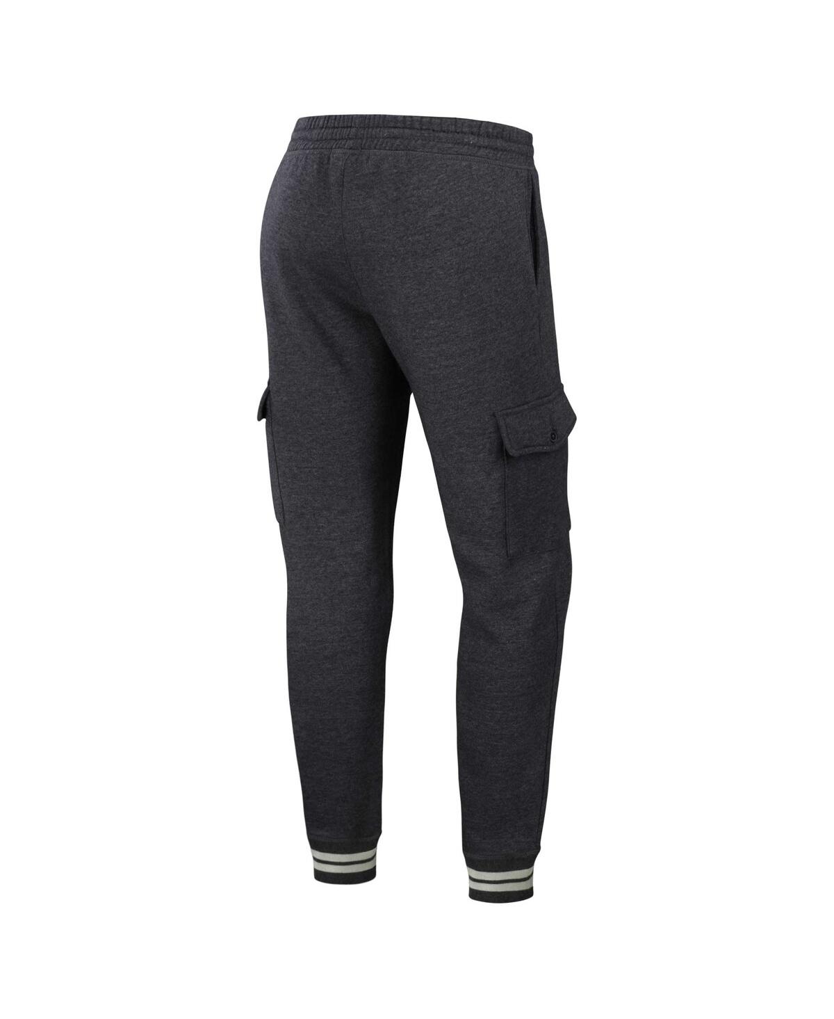Fanatics Men's Darius Rucker Collection By  Heather Charcoal Ohio State Buckeyes Cargo Jogger Pants In Heather Charcoal