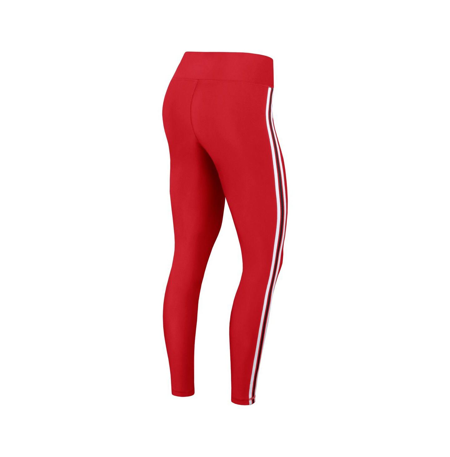 Женские леггинсы WEAR by Erin Andrews Red Tampa Bay Buccaneers Color Block — фото 3