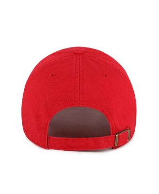 Women's Red Chicago Bulls Confetti Undervisor Clean Up Adjustable Hat