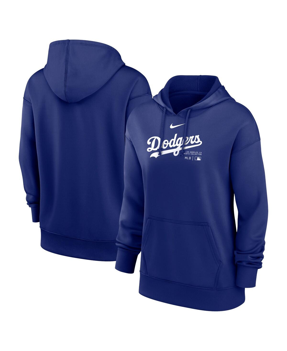 Nike Women's  Royal Los Angeles Dodgers Authentic Collection Performance Pullover Hoodie
