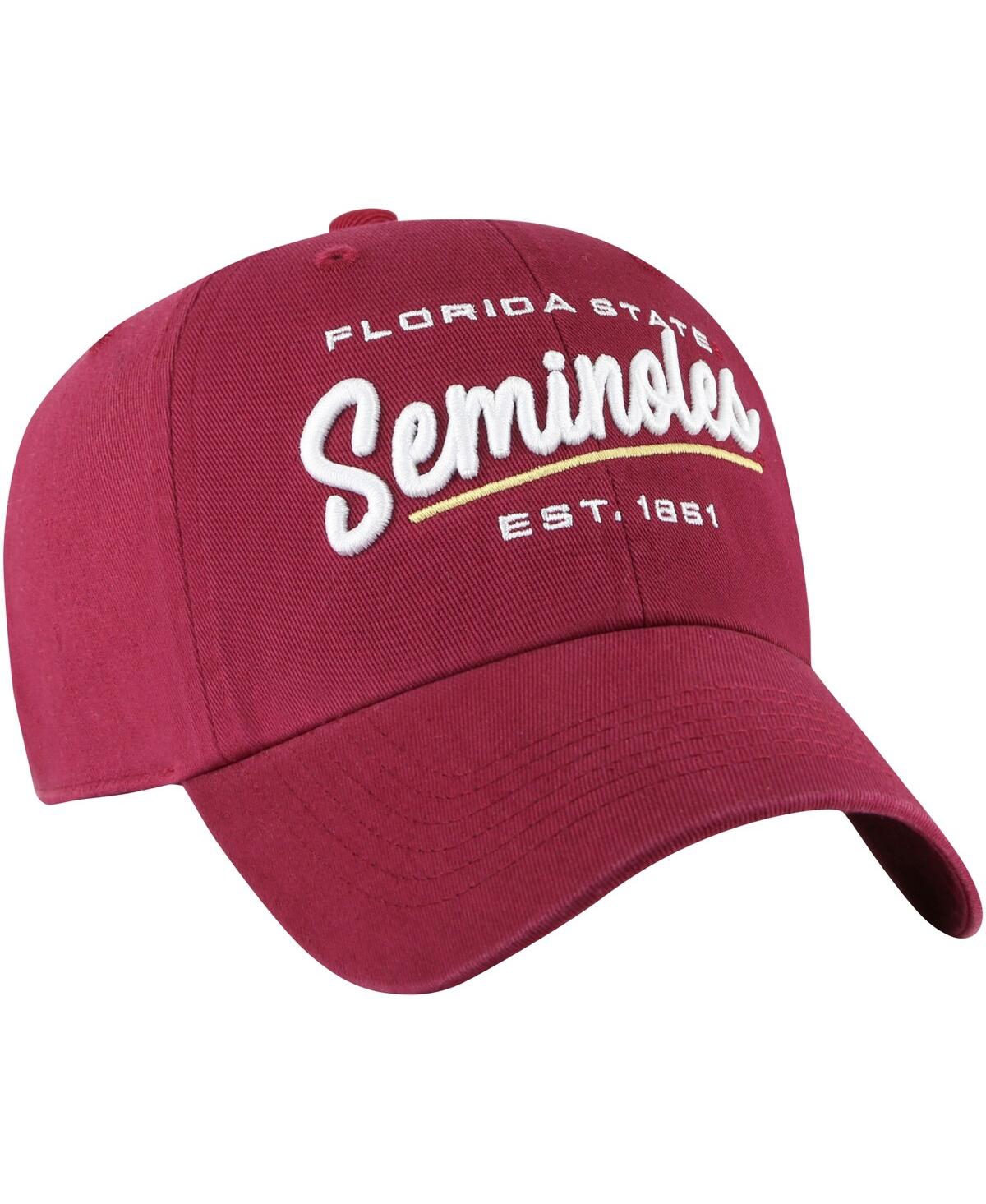 47 Brand Women's ' Burgundy Washington Commanders Sidney Clean Up Adjustable Hat In Garnet