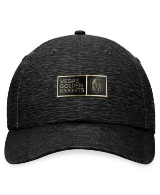 Men's Black Vegas Golden Knights Authentic Pro Road Adjustable Hat