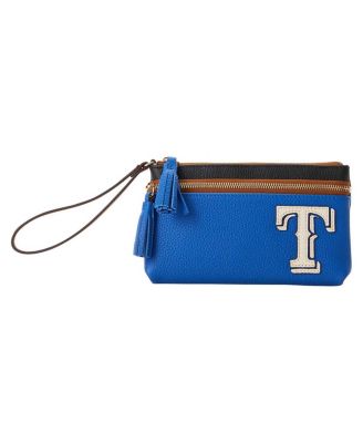 Men's and Women's Texas Rangers Infield Double-Zip Wristlet