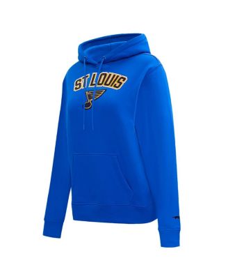 Women's Blue St. Louis Blues Classic Chenille Pullover Hoodie