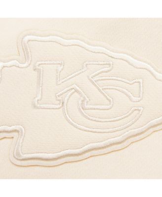 Men's Cream Kansas City Chiefs Neutral Fleece Sweatpants