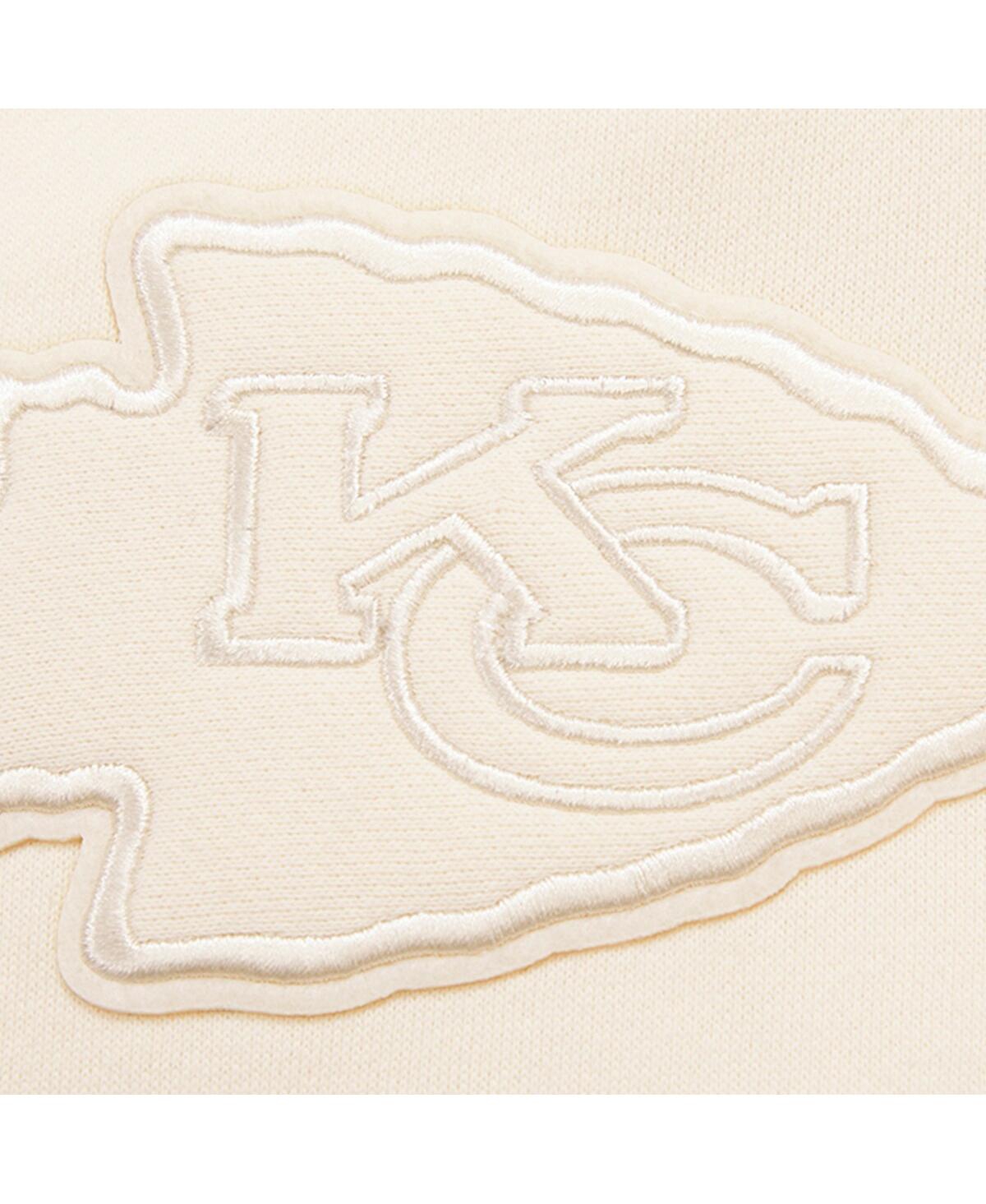 Shop Pro Standard Men's  Cream Kansas City Chiefs Neutral Fleece Sweatpants
