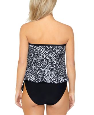 Shop Island Escape Womens Coral Gables Bandini Top Bottoms Created For Macys In Black
