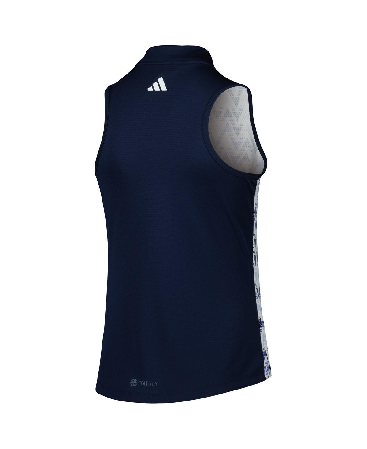 Girls Youth adidasArnold Palmer Print Heat.rdy Polo Shirt - Navy