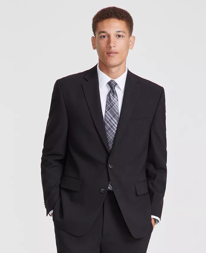 Men's Modern-Fit Solid 2-Piece Suit - thumbnail 3