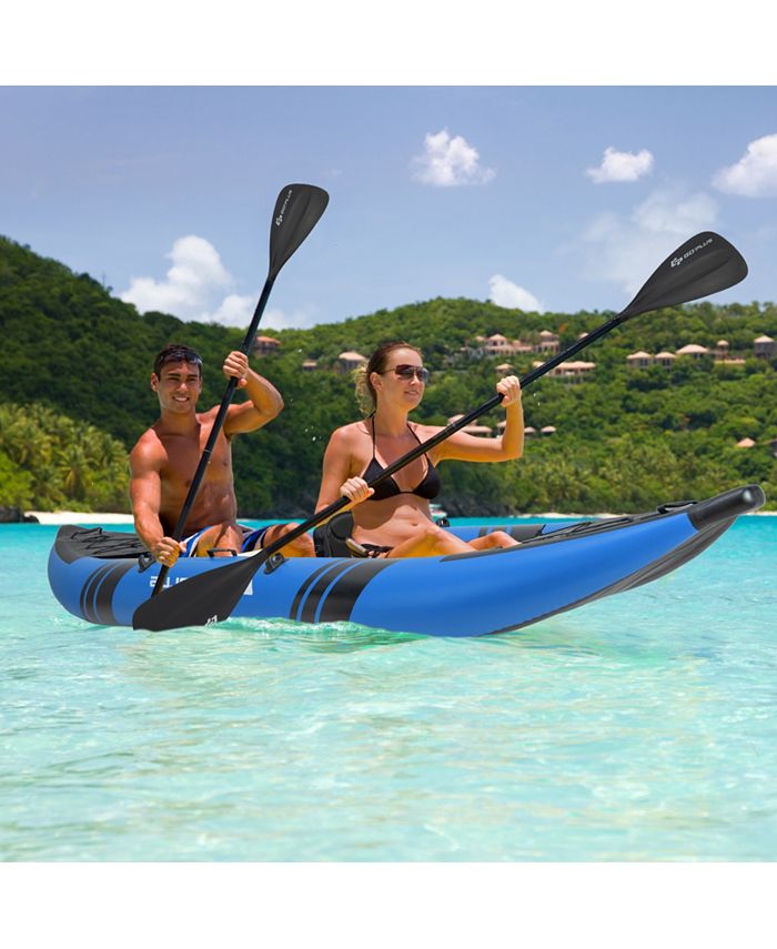 Rangement Kayak Planche Surf Garage Support Kayak COSTWAY 2 Couches – Hauteur Réglable 6 Niveaux – Pour Garage Ou Extérieur