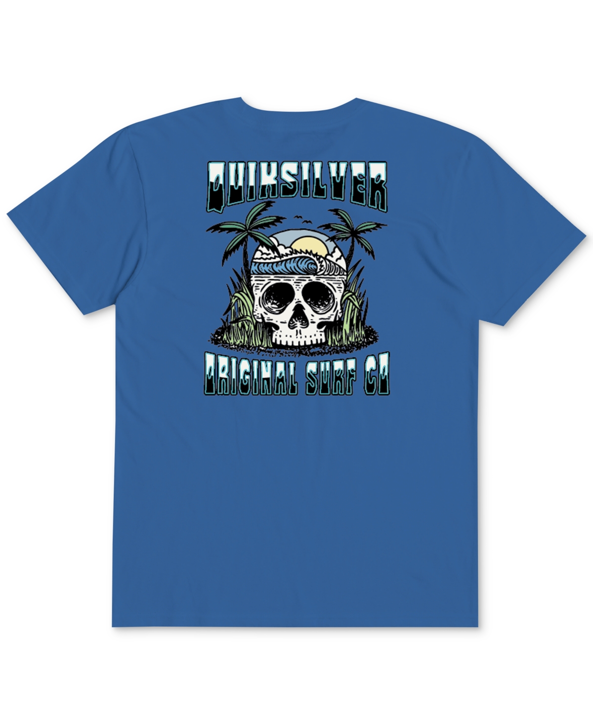 Quiksilver Big Boys Cotton Eternal Vacation Logo Graphic T-Shirt