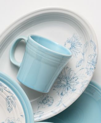 Botanical Floral Oval Platter