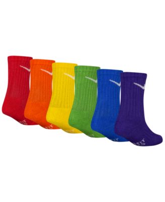 Little Kids' 6-Pk. Performance Crew Socks