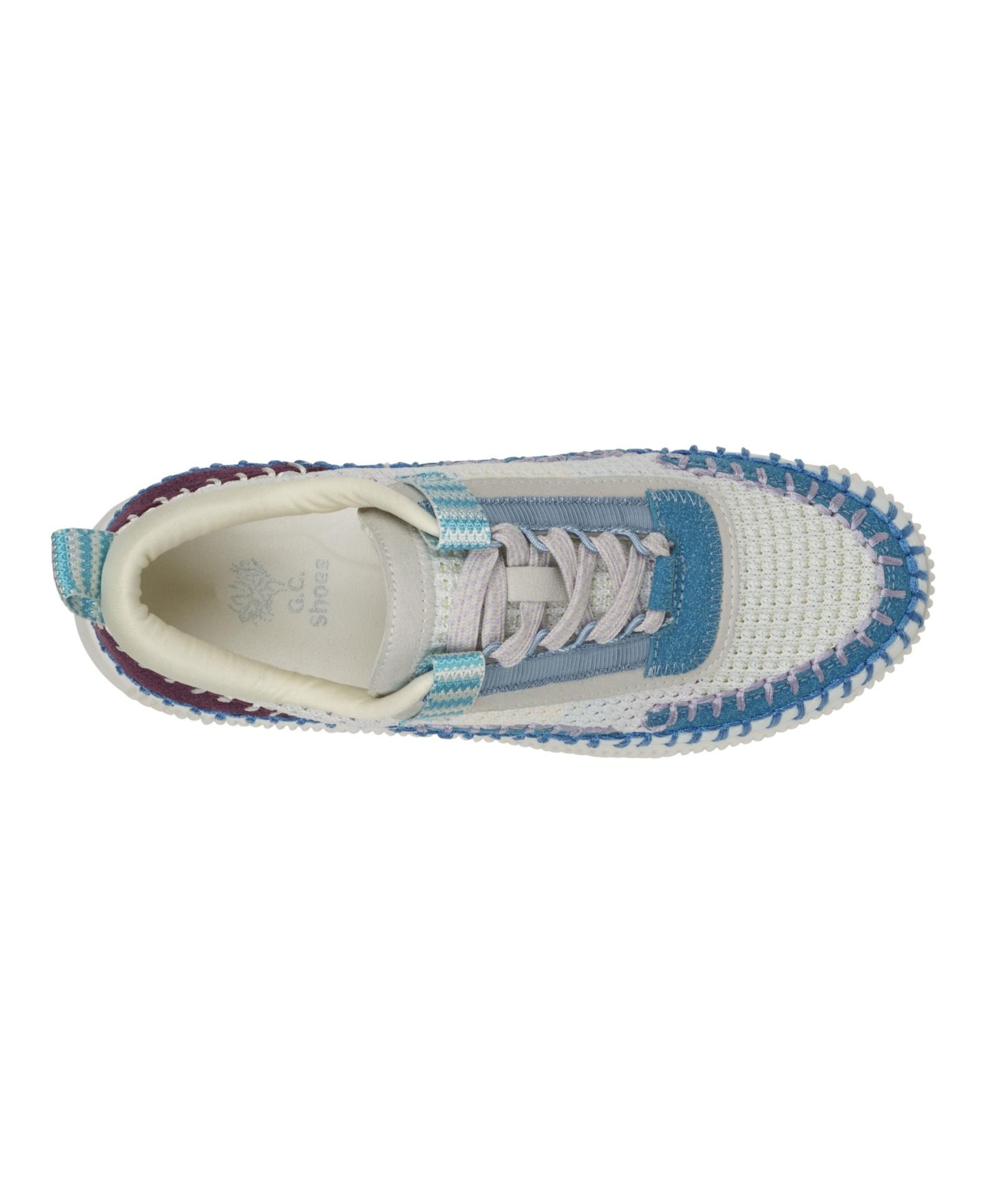 Женские кроссовки GC Shoes Ceci Lace Up, цвет: Синий — фото 4